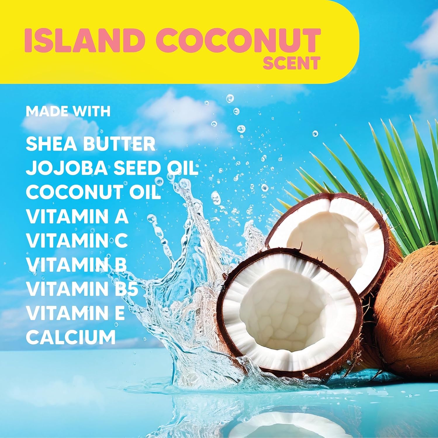 Hard as Hoof Nail Strengthening Cream with Coconut Scent, Nail Growth & Conditioning Cuticle Cream Stops Splits, Chips, Cracks & Strengthens Nails, 1 Oz